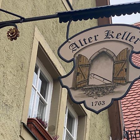 فندق Gaestehaus Alter Keller روتنبورغ أوب در تاوبر المظهر الخارجي الصورة